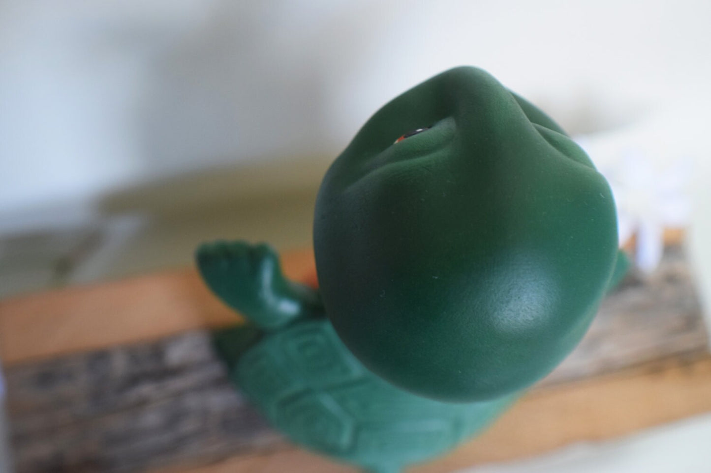 Bobble Head Turtle - Ceramic Bobble Head - Hand Painted Nursery Decor | Baby Shower Gift | Bobblehead Baby Room Decor