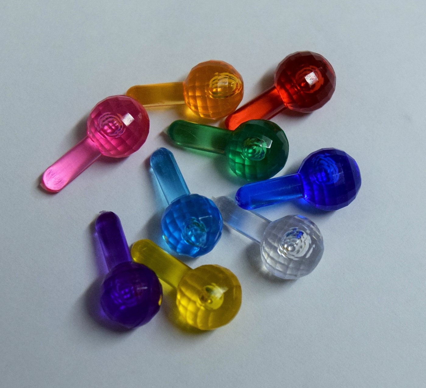 Replacement lights for your Ceramic Christmas tree - 100 pieces - Globe lights - Christmas tree bulbs - Multicolored Large globe lite - Teresa's Ceramics