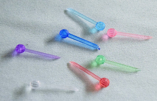 30 Multicolored Ceramic Christmas Tree Replacement Lights: Small Pin Bulbs for Traditional Holiday Decor