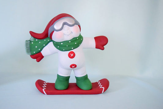 Snowboarding Snow Man