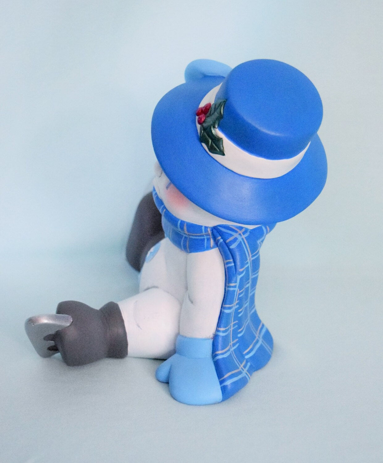 Plaid Christmas Snowman