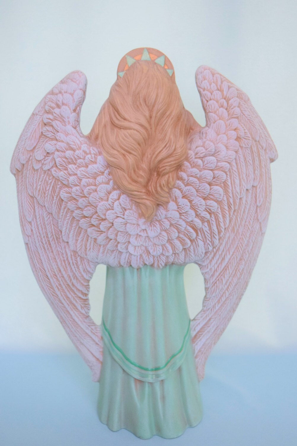 Ceramic Angel - Memorial - Beautiful detailed Angel - Gift for Mom - Religious Figuring - Beautiful Praying - Teresa's Ceramics