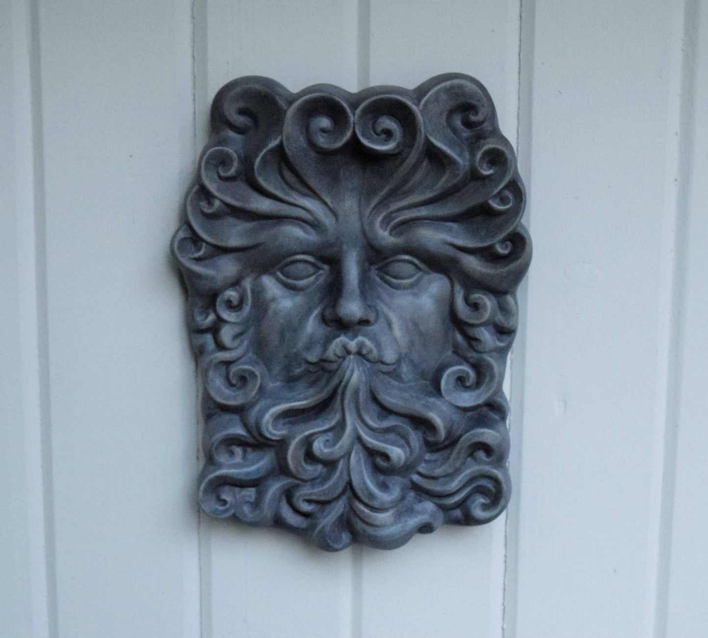Aquarius Zodiac Wind Plaque: Outdoor Garden Decor, Yard Art, Wall Hanging, Gift for Dad