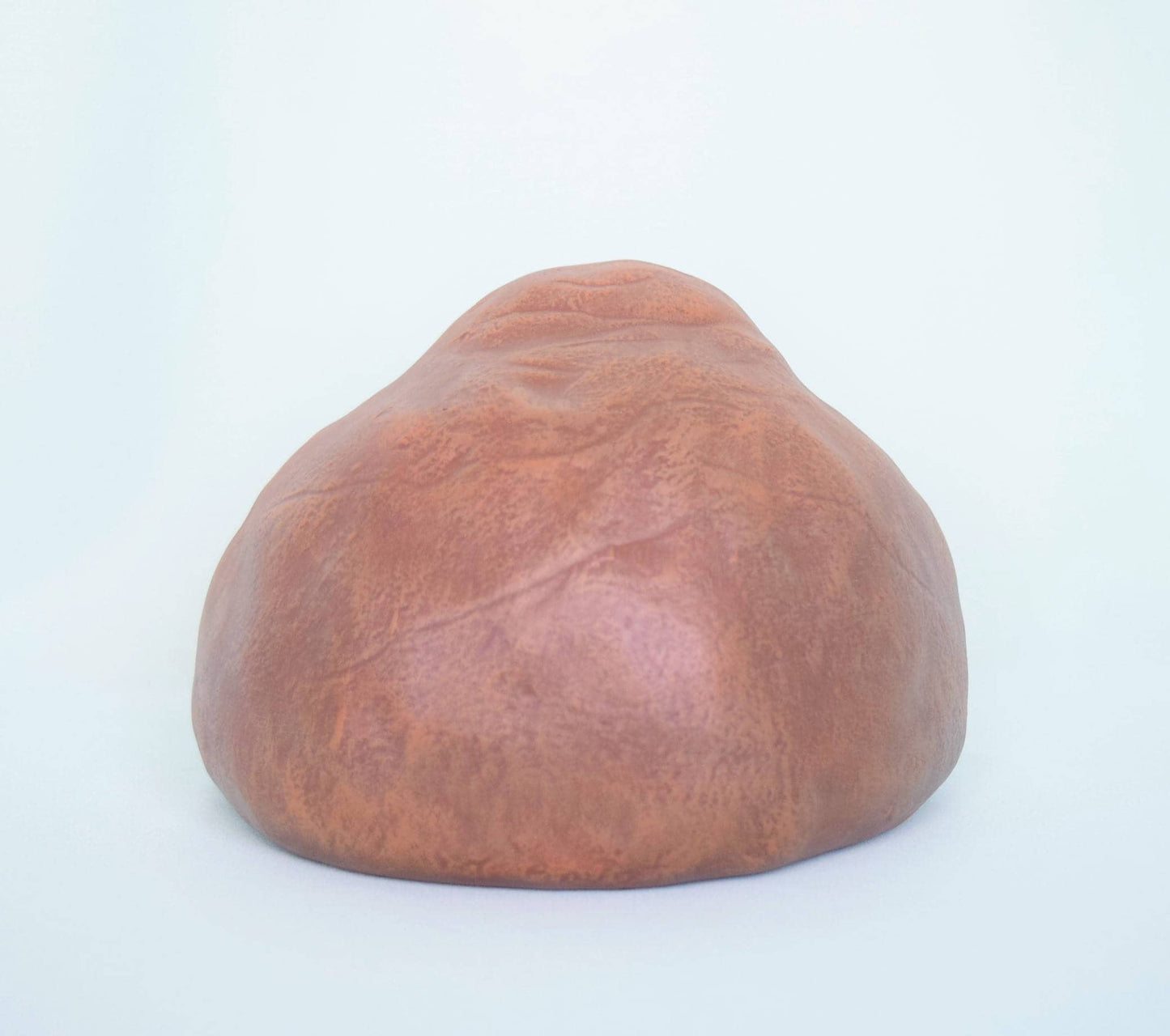 Garden Art - Garden Decor - Sculpture - Yard Art - Stone face - Ceramic Rock - Wedding Decor - Grinning face - Gift for Mom - Gift for Dad