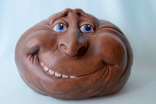 Large Rock Face - Ceramic Yard Art - Teresa's Ceramics