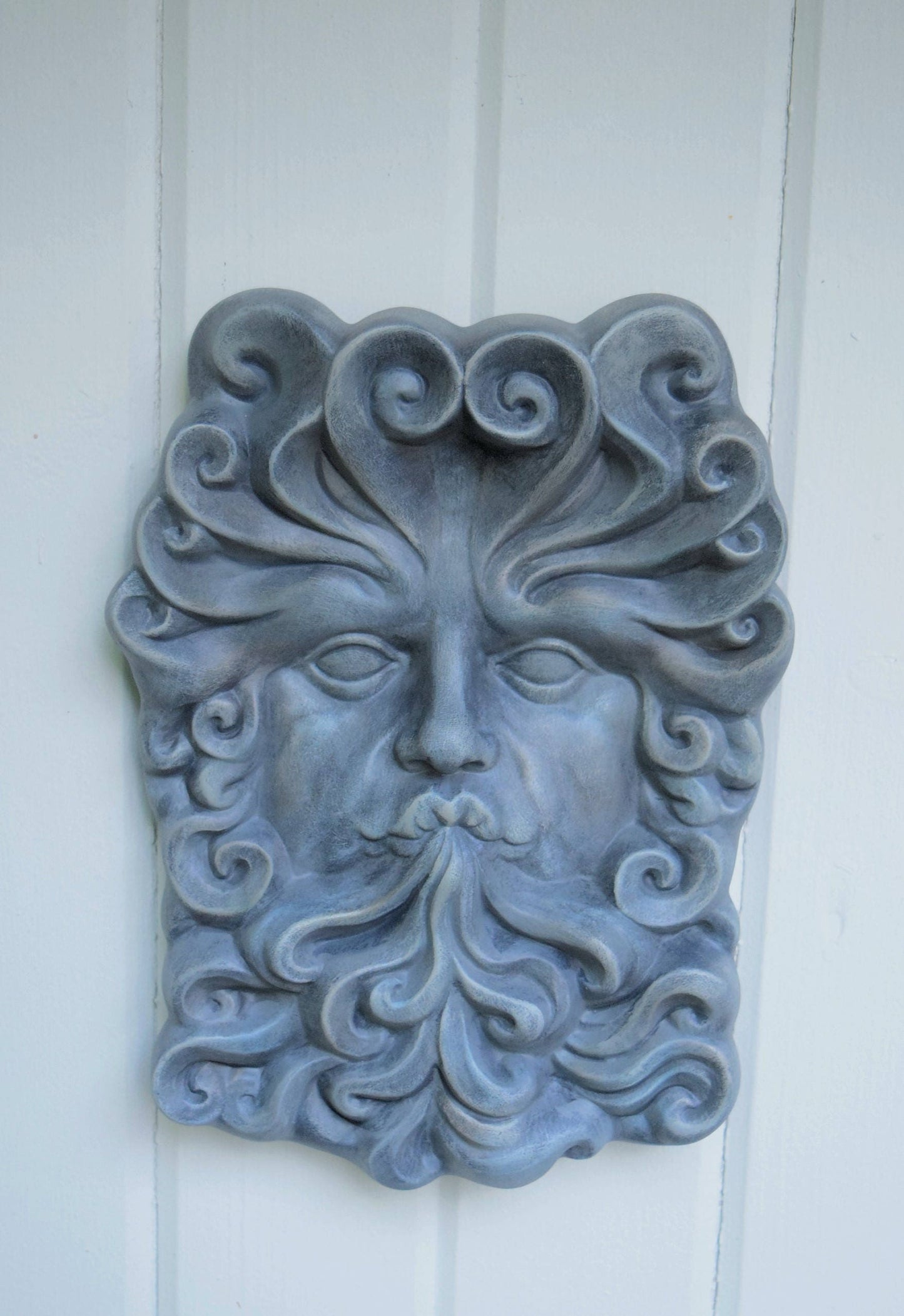 Aquarius Zodiac Wind Plaque: Outdoor Garden Decor, Yard Art, Wall Hanging, Gift for Dad