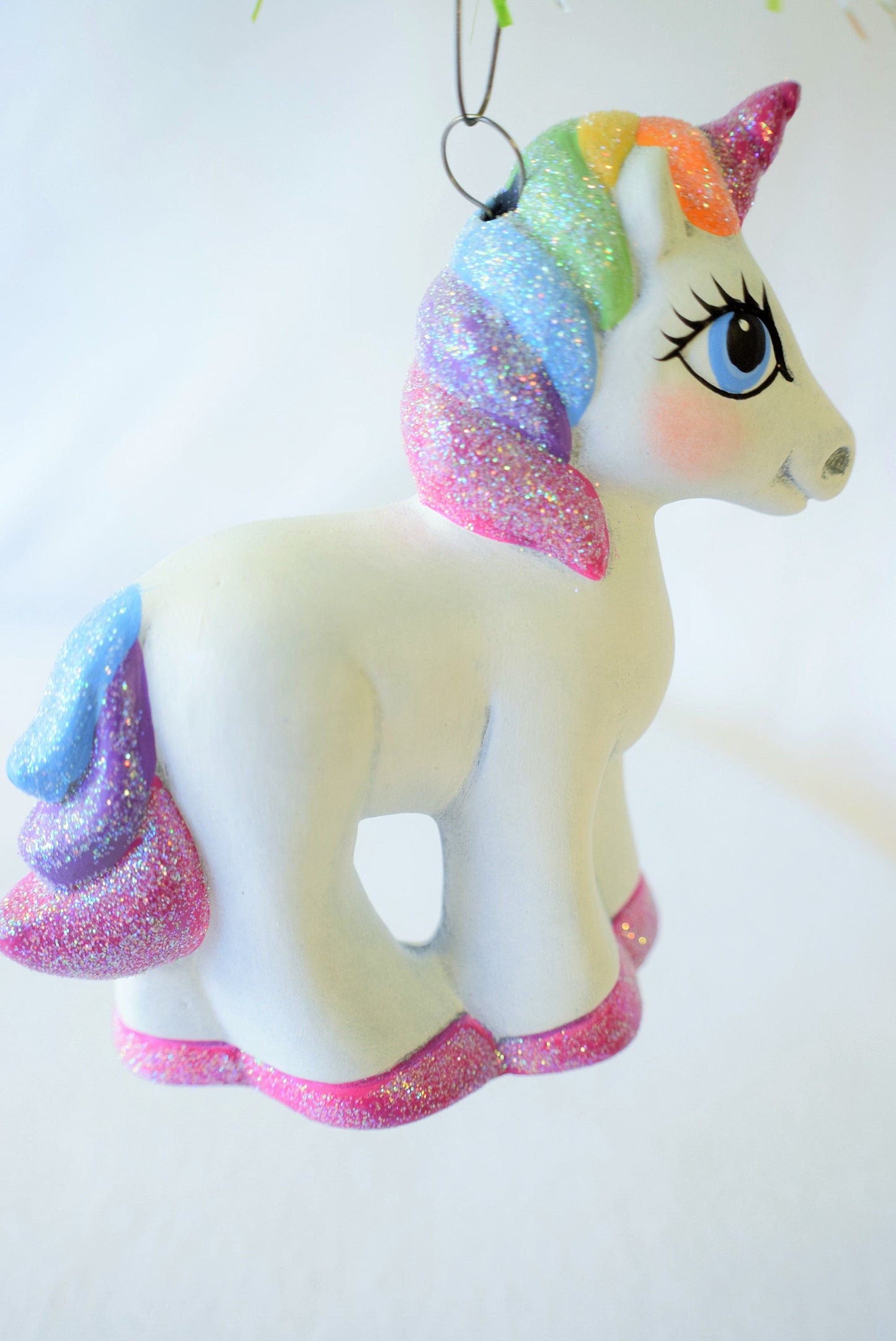 Unicorn | Christmas Ornament | Ceramic | Holiday Collection | Christmas Decorations | Emoji | Gift For Her