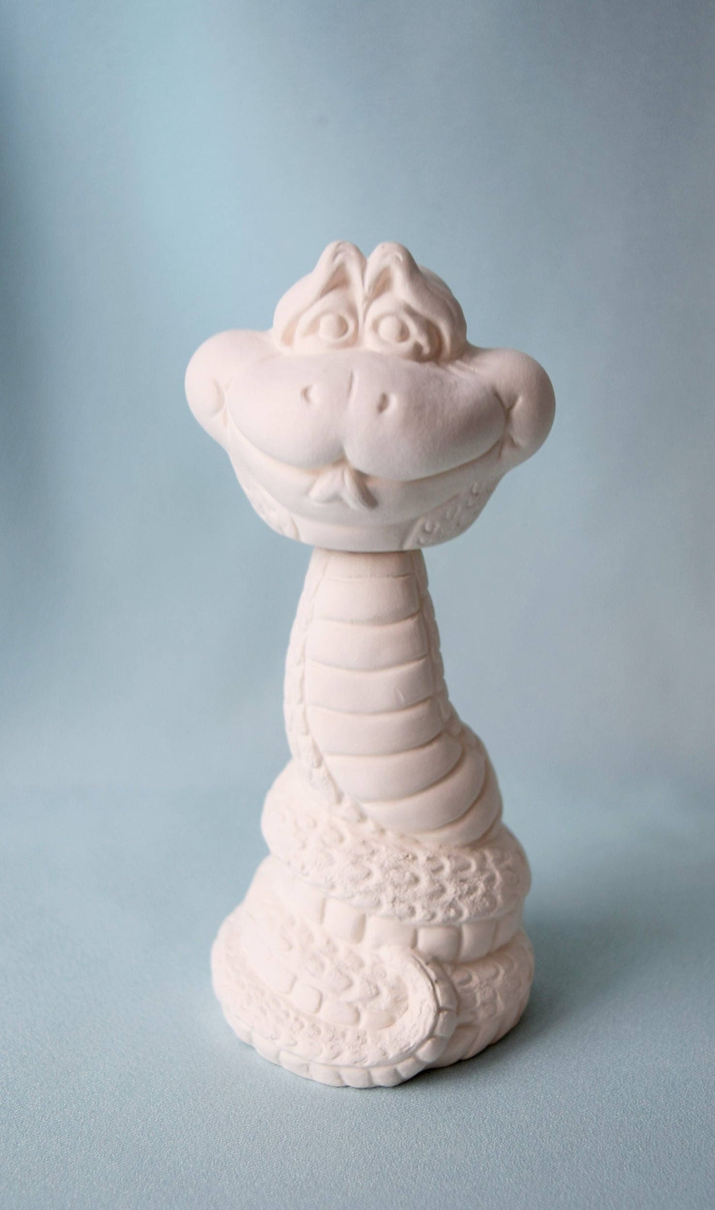DIY Ceramic Bobblehead Snake: Paint-Your-Own Craft Kit for Kids, Parties & Valentine's Day Fun