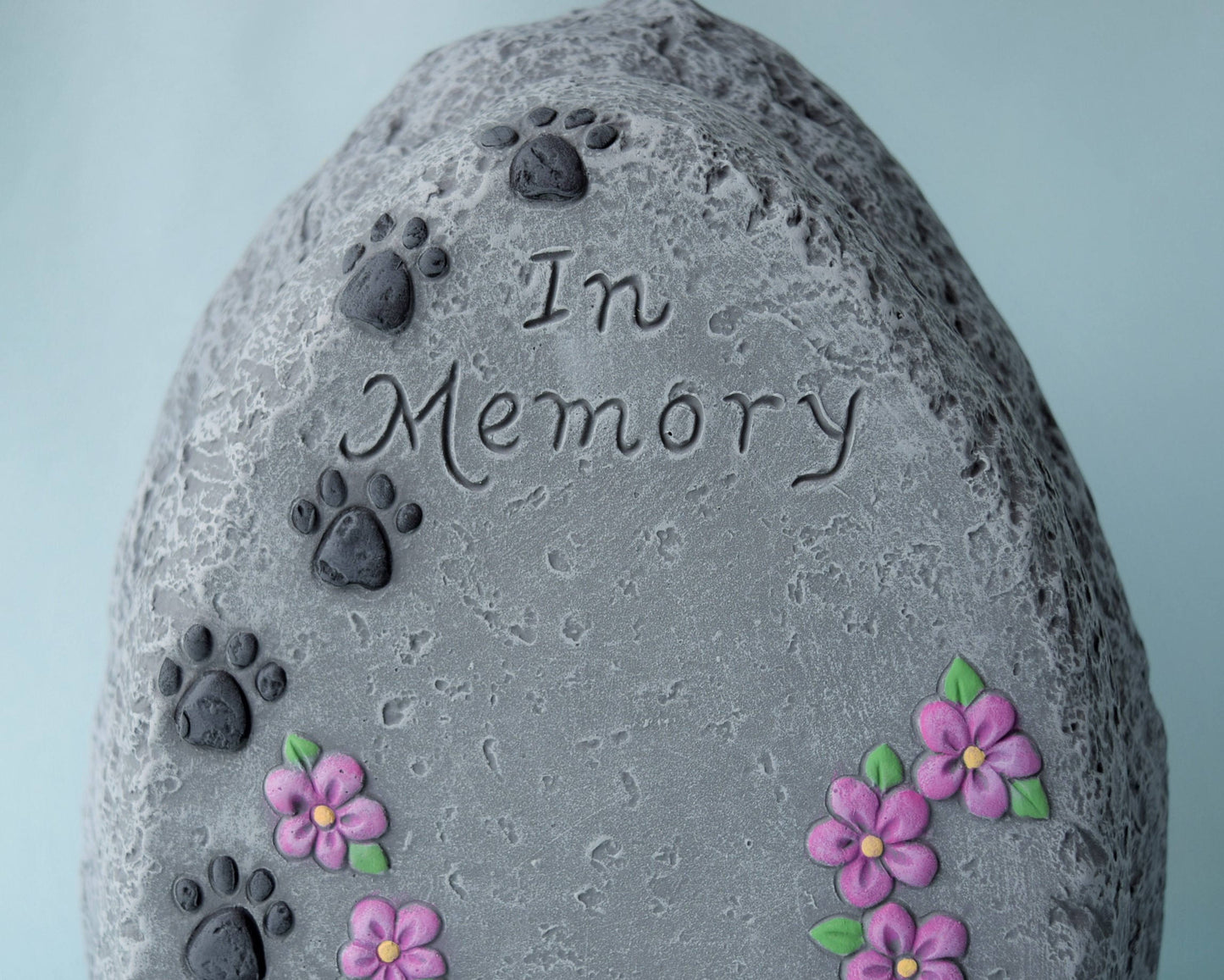 Pet Loss Memorial Stone | Pet Remembrance - Pet Sympathy Gift - Dog Memorial - Cat Memorial -  Pet Urn