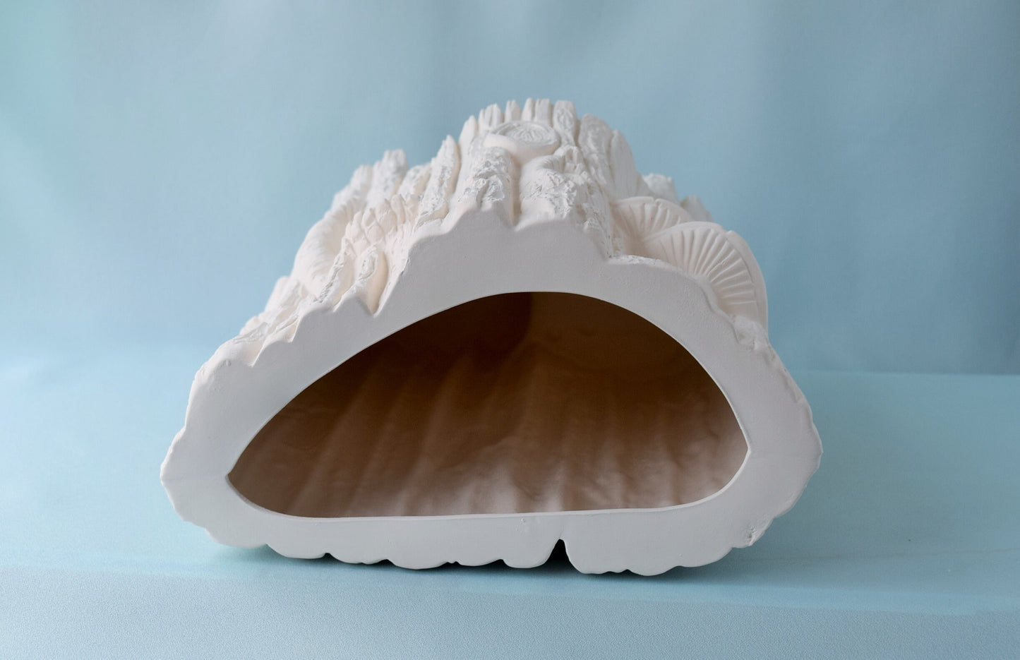 Ceramic Bisque - Wood Stump - Ready to Paint - Wooden Stump Stand - Woodland Display - DIY ceramic project - Ceramic bisque - Display stand