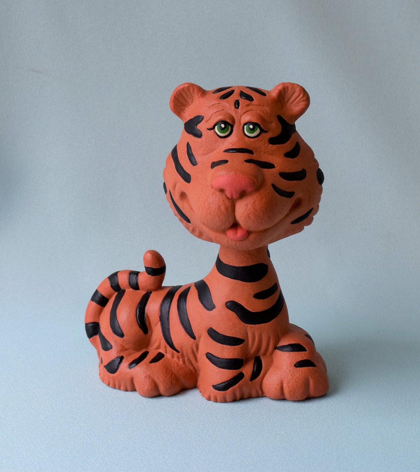 Tiger Bobble Head | Jungle Tiger Bobblehead | Baby Shower Gift | Nursery Decor | Baby Room Decor | Housewarming Gift | Tiger Baseball