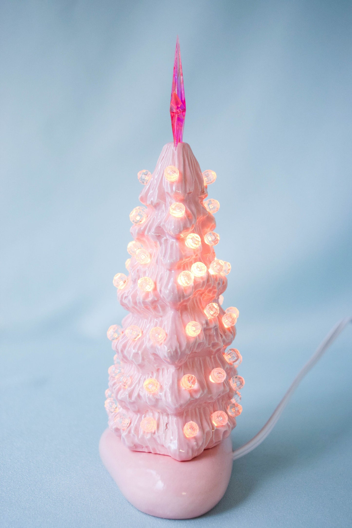 Mini Pink Christmas Tree