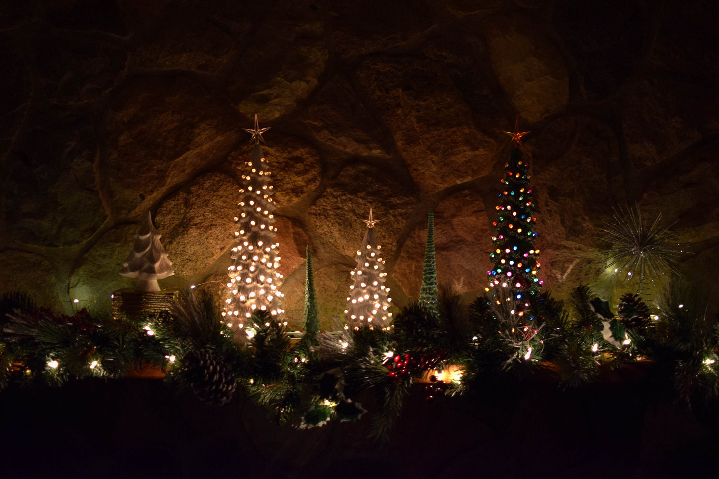 Small Christmas Tree | Slim Windowsill Style | 5.75 Inches tall