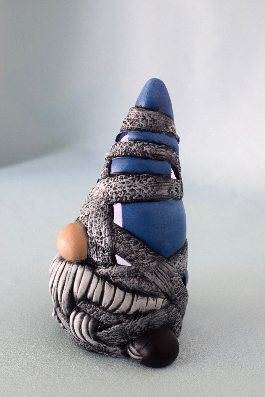 Ceramic Mummy Gnome: Spooky Halloween Garden Decor, Cute Fall Decoration, Unique Gift for Kids