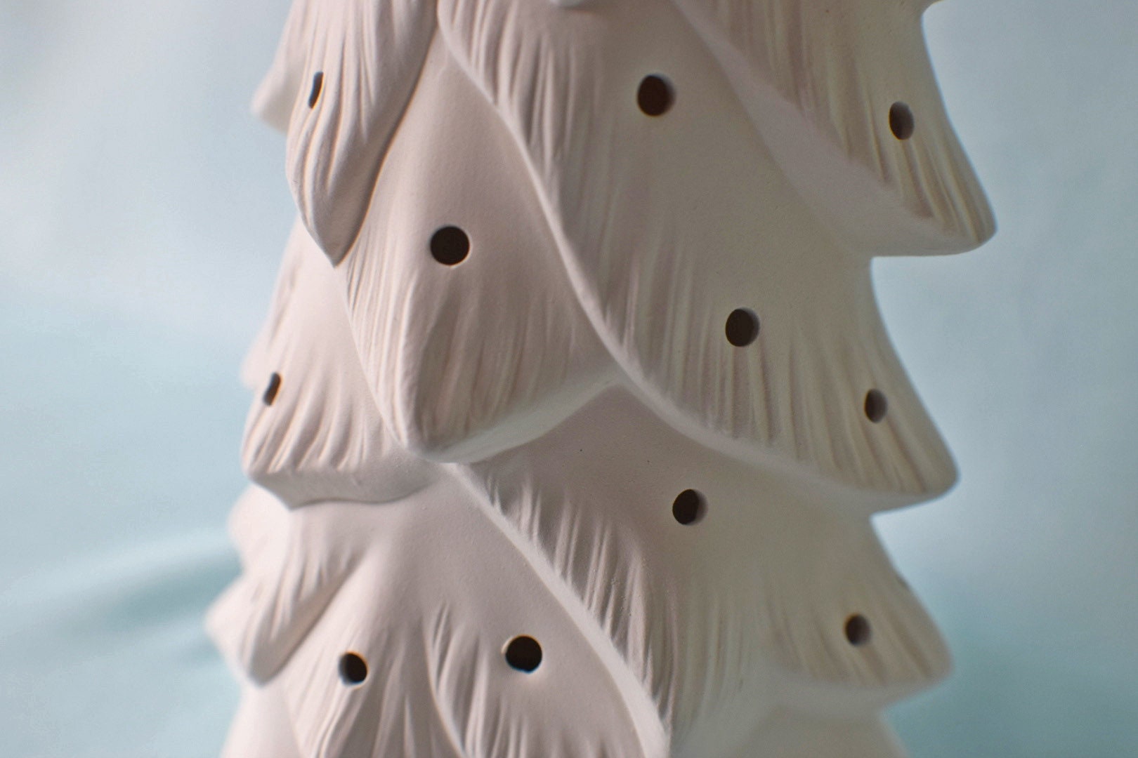 Wispy Pines - Ready to paint - Bisque Trees - DIY Ceramics - Teresa's Ceramics