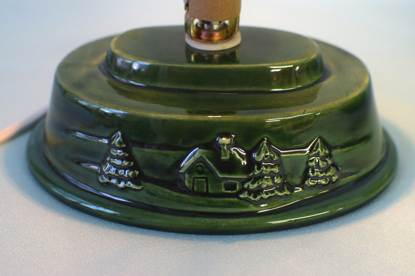 Ceramic Xmas Tree | Round Fur Style