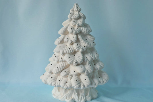 DIY XL Ceramic Christmas Tree | Spruce Fur Tree - Teresa's Ceramics
