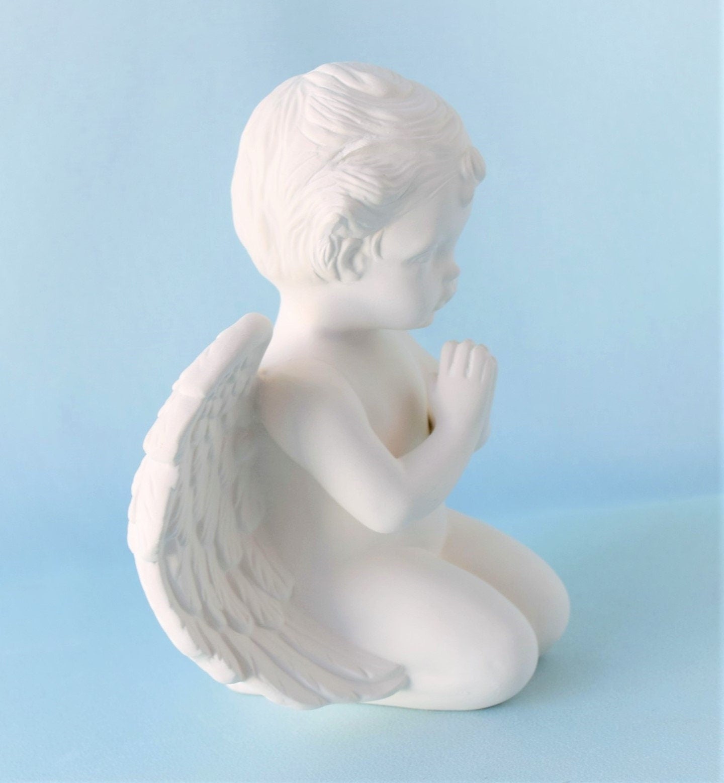 DIY | Bisque Cherub | Valentine's Day Decor | - Teresa's Ceramics