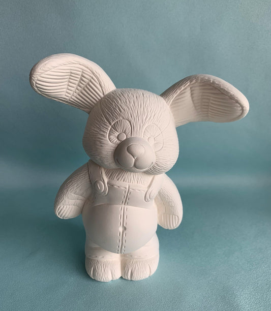 Ceramic Bisque Bunny - Dona's - Ready to paint Easter Bunny - Teresa's Ceramics
