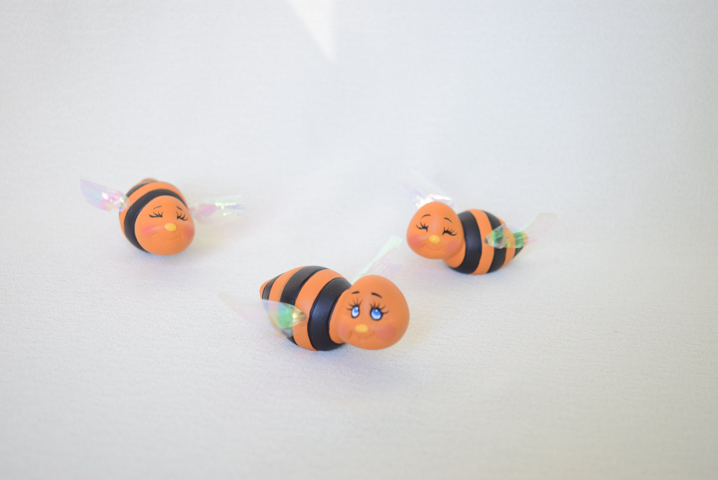 Ceramic Bumble Bees - Bisque - Ready to paint - Unfinished Ceramics