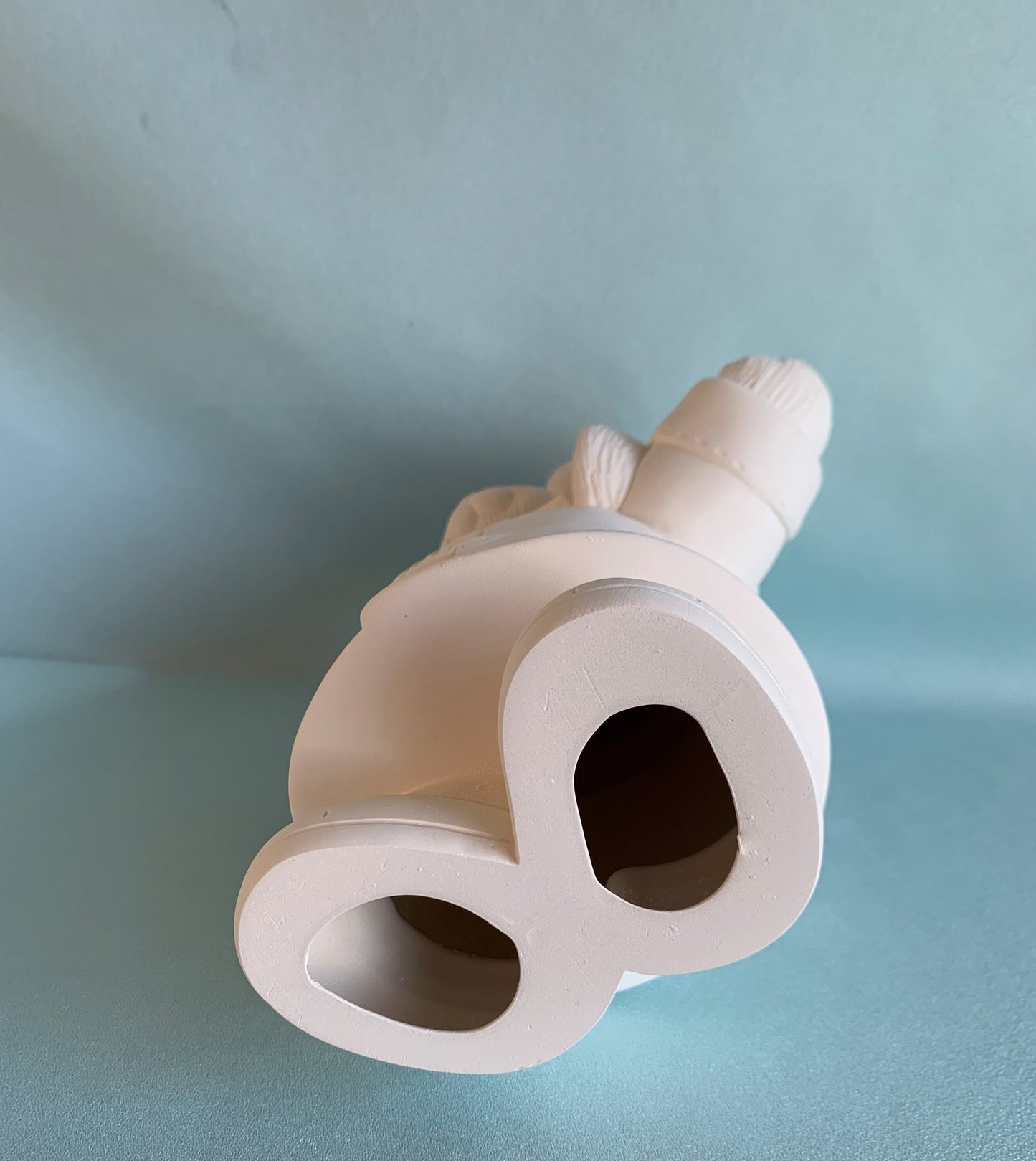 Ready to Paint Rain Coat Bunny - Do it Yourself Ceramics - Bisque Easter Rabbit - Papa Puddle Bunny