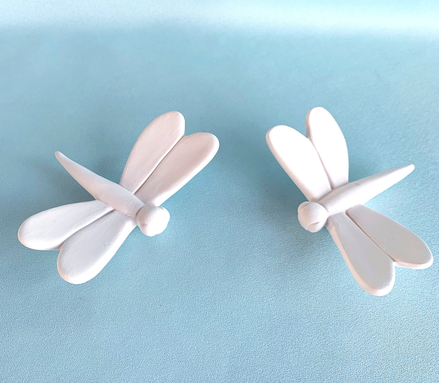 Dragonflies Ceramic Bisque - Ready to Paint - DIY Ceramics - Teresa's Ceramics