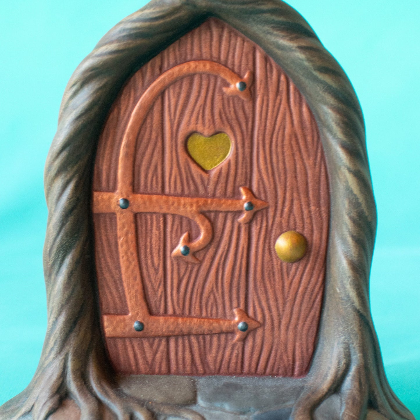 Whimsical Vibrant Fairy Door for Garden Decor - Miniature Enchanted Accessory, Magical Yard Art Gift