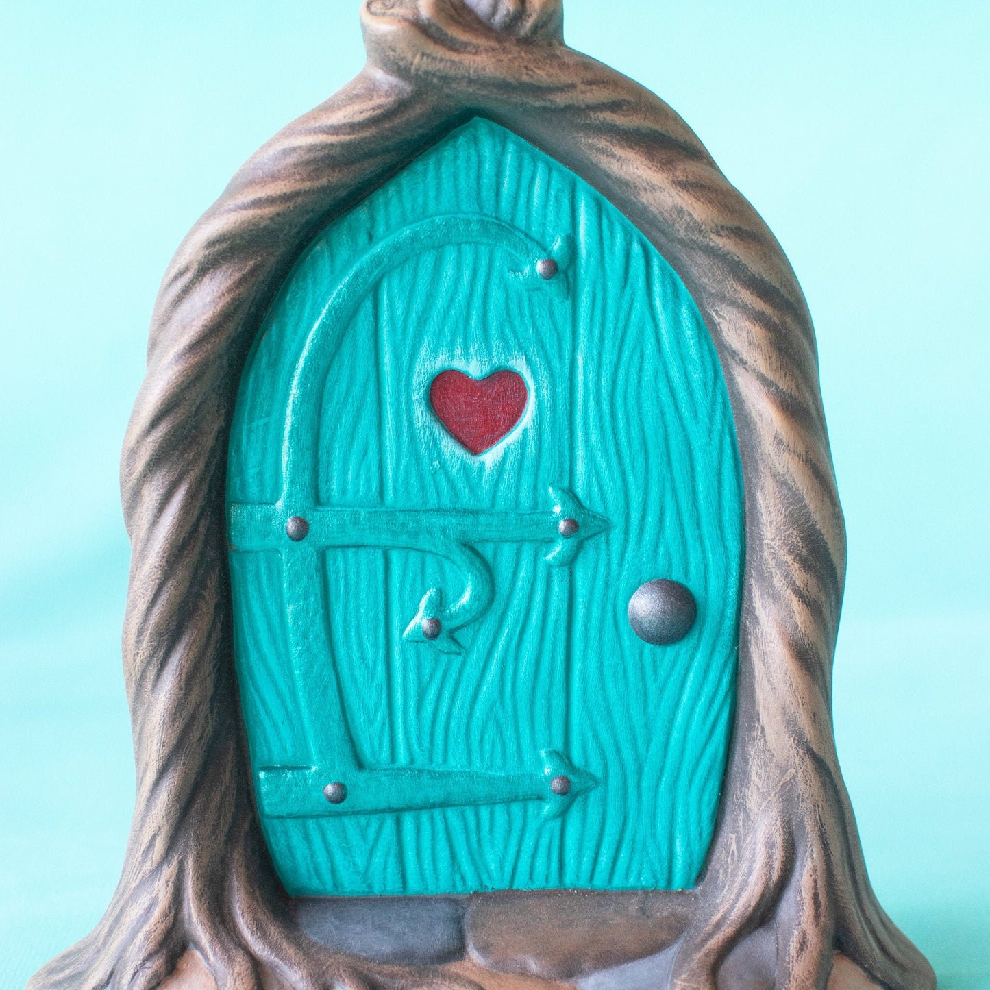 Whimsical Vibrant Fairy Door for Garden Decor - Miniature Enchanted Accessory, Magical Yard Art Gift