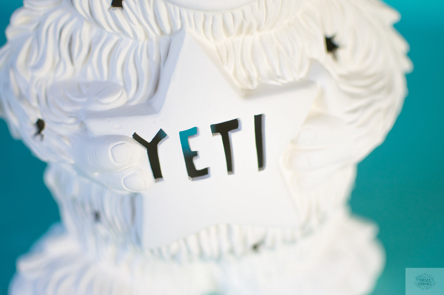 Large Bisque Yeti | Ready To Paint | Holiday Paint Project