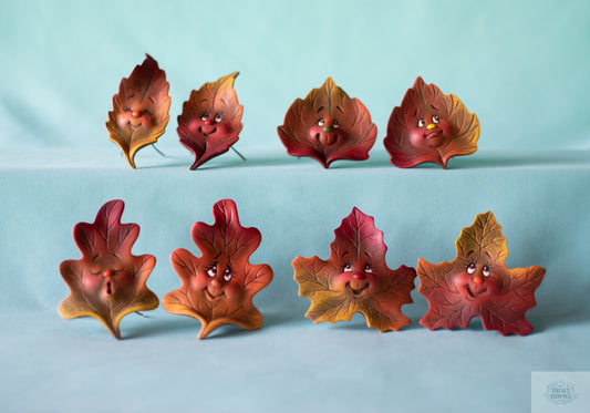 Fall Leaves | Set of 8 | Autumn Decor