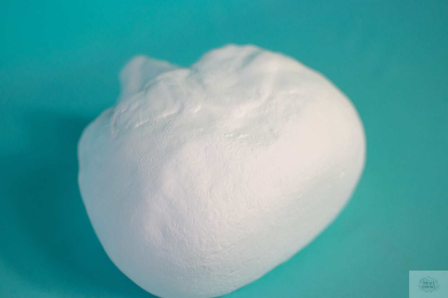 Granny Bisque Rock | Kissing Face | Garden Art | Yard Art | DIY