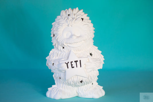 Large Bisque Yeti | Ready To Paint | Holiday Paint Project