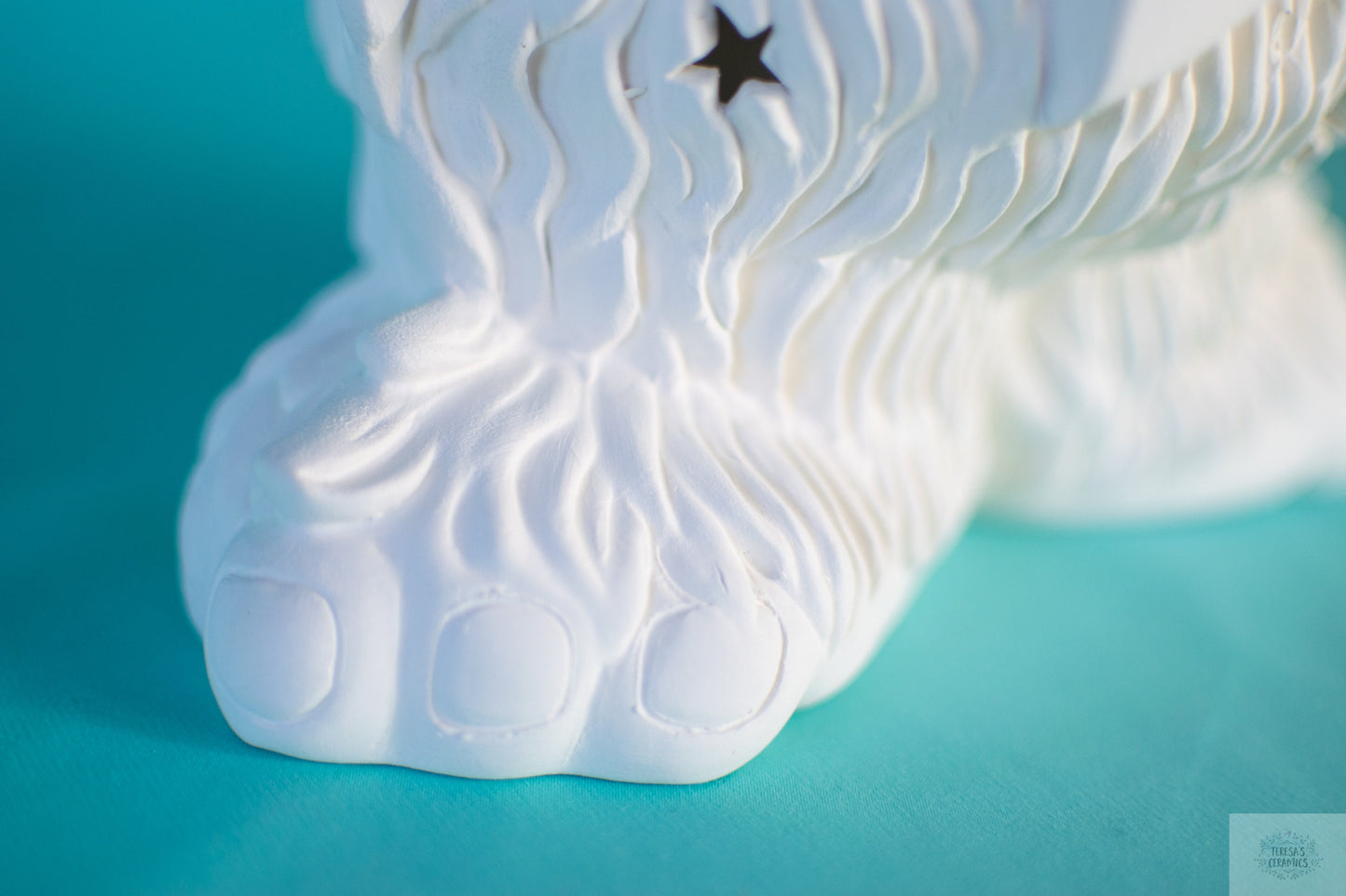Large Bisque Yeti | Ready To Paint | Holiday Paint Project