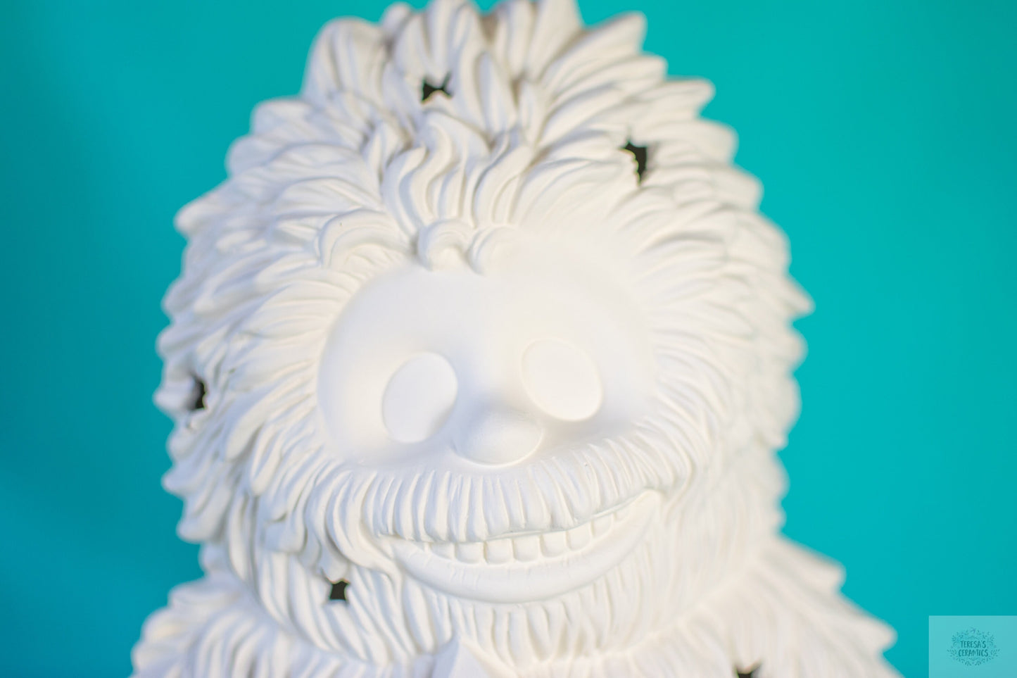 Large Bisque Yeti | Ready To Paint | Holiday Paint Project