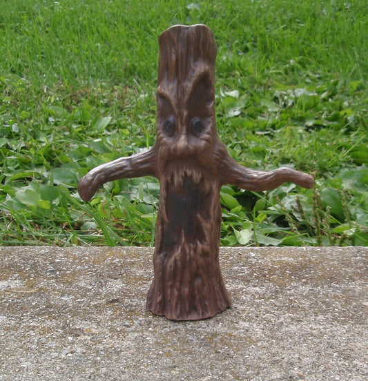 Spooky Tree Halloween Decoration - Ceramic Halloween Tree - Spooky Fairy House Accessories - Small Halloween Tree character - Spooky Decor