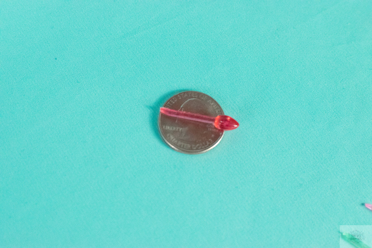 X-Small Multicolor Twist Lights for Ceramic Christmas Tree - 25 Replacement Bulbs, Smallest Size