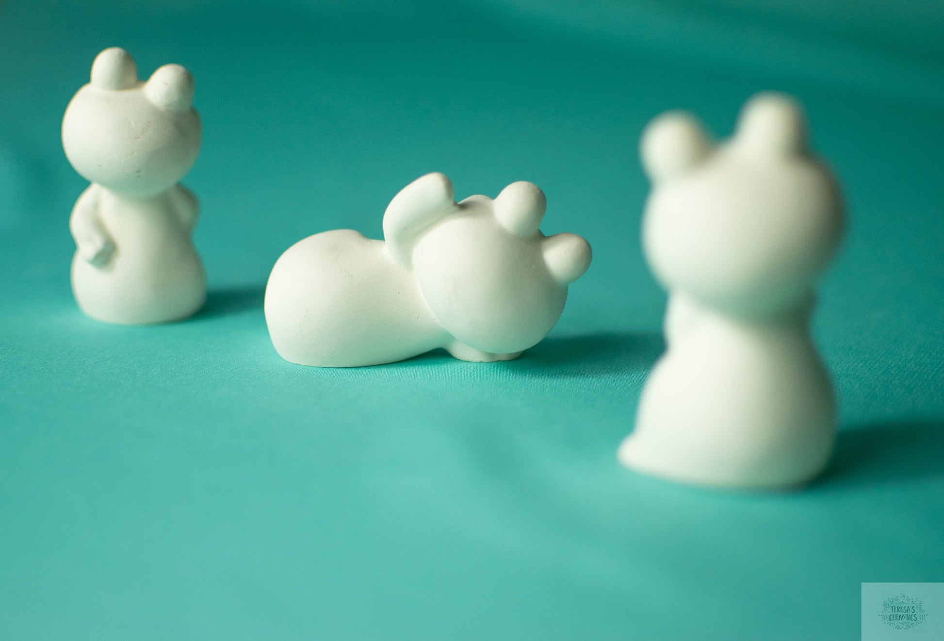 Spring Frog Friends | Bisque Frogs | Paint It Yourself - Teresa's Ceramics