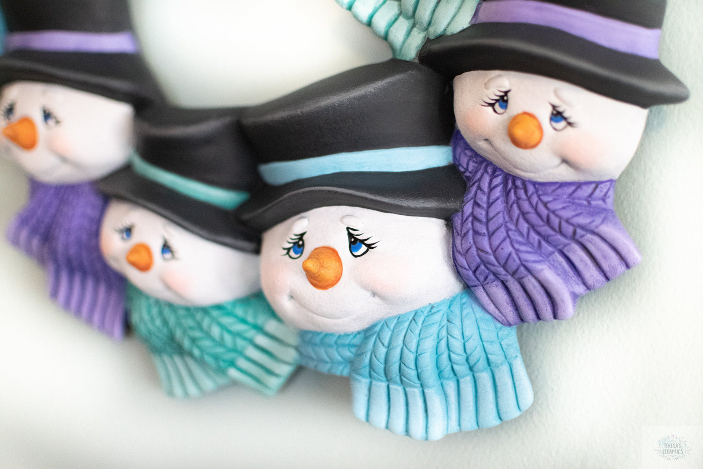 Snowman Wreath | Winter Wreath | Door Hanging | Entryway Decor | Wall Hanging