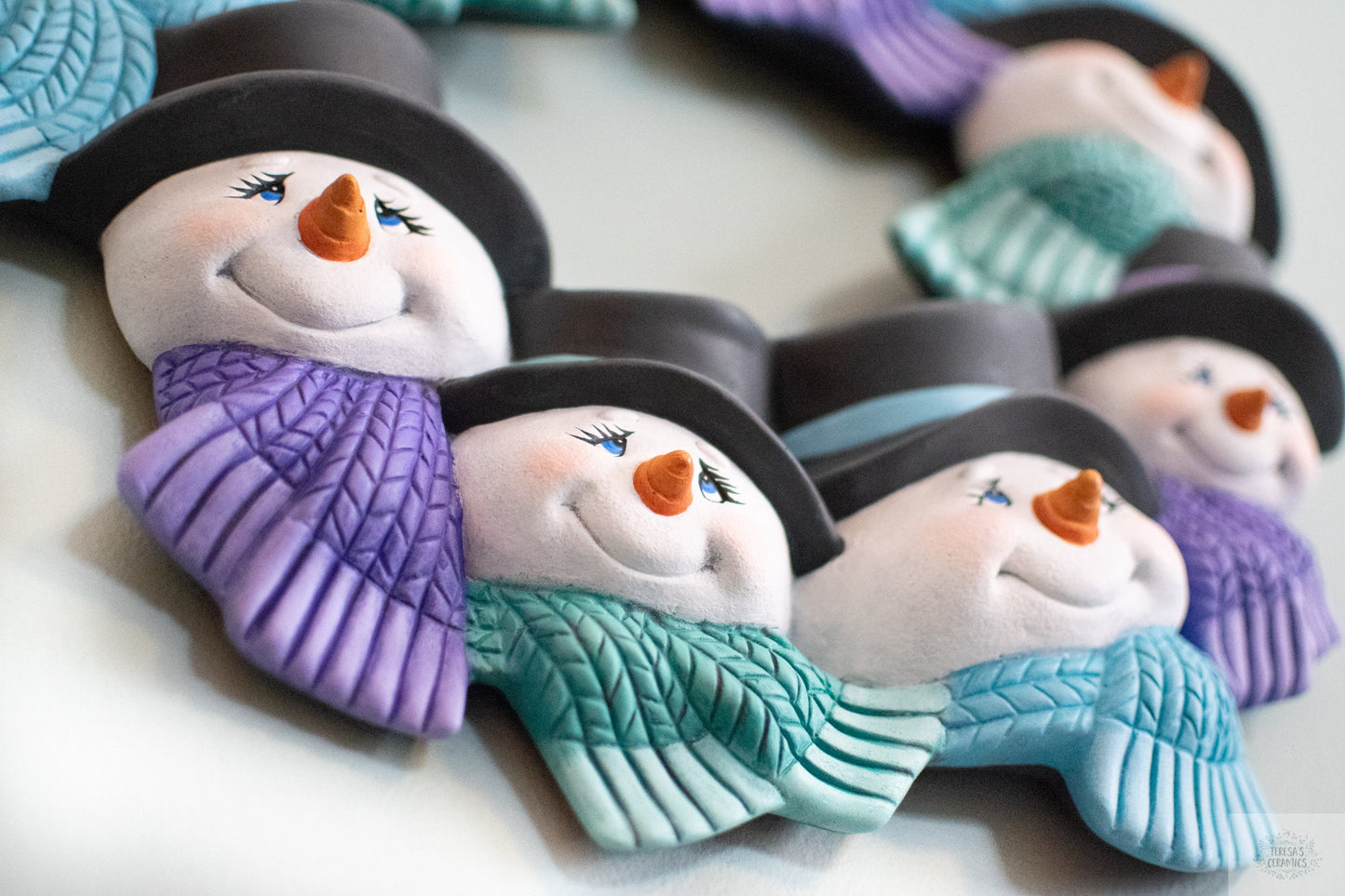 Snowman Wreath | Winter Wreath | Door Hanging | Entryway Decor | Wall Hanging