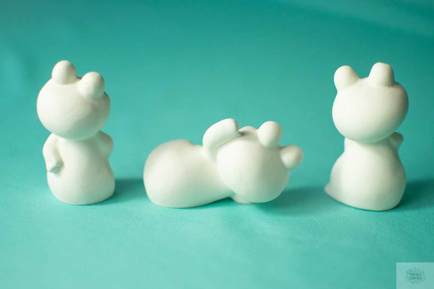 Spring Frog Friends | Bisque Frogs | Paint It Yourself - Teresa's Ceramics