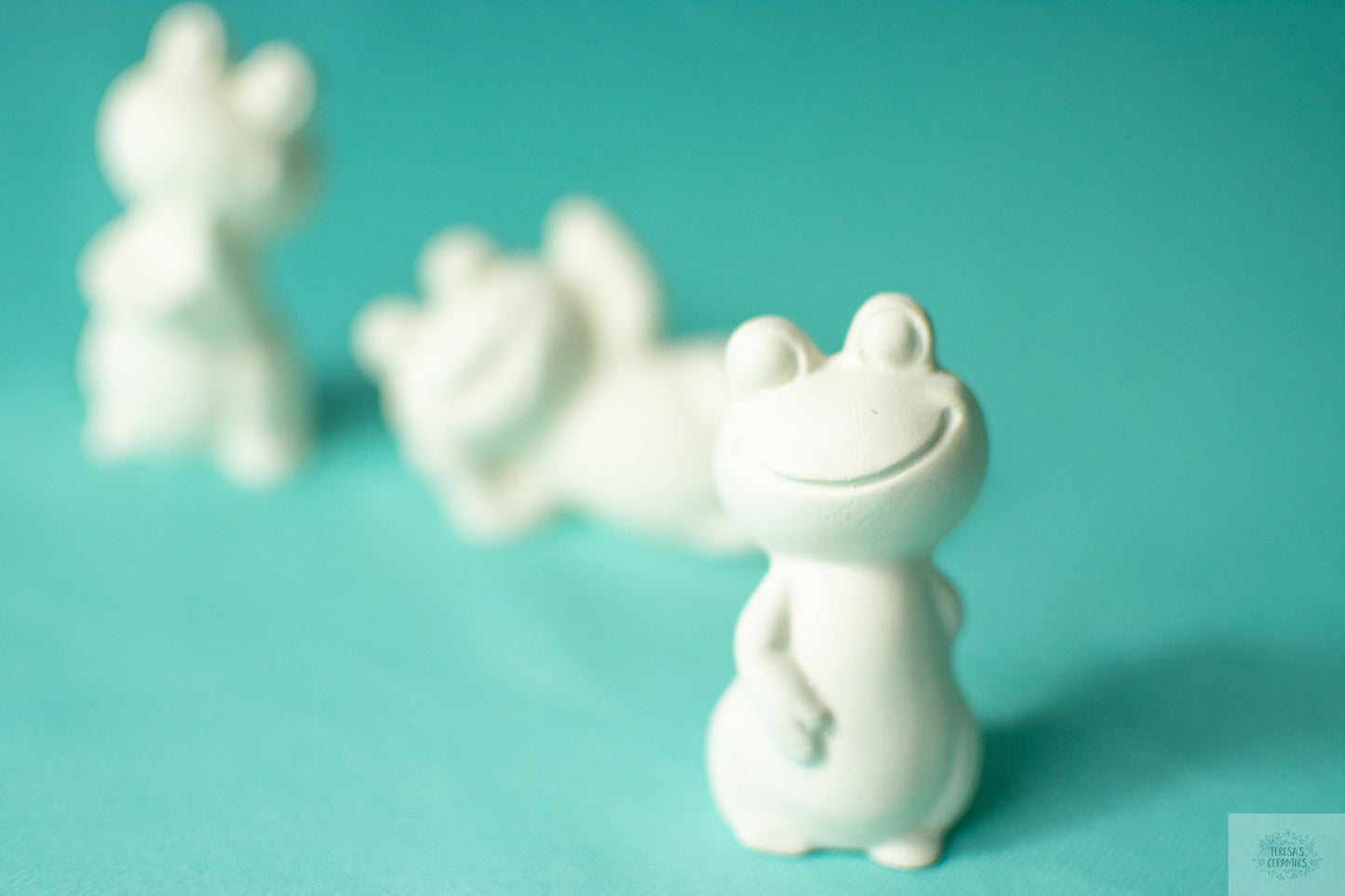 Spring Frog Friends | Bisque Frogs | Paint It Yourself - Teresa's Ceramics