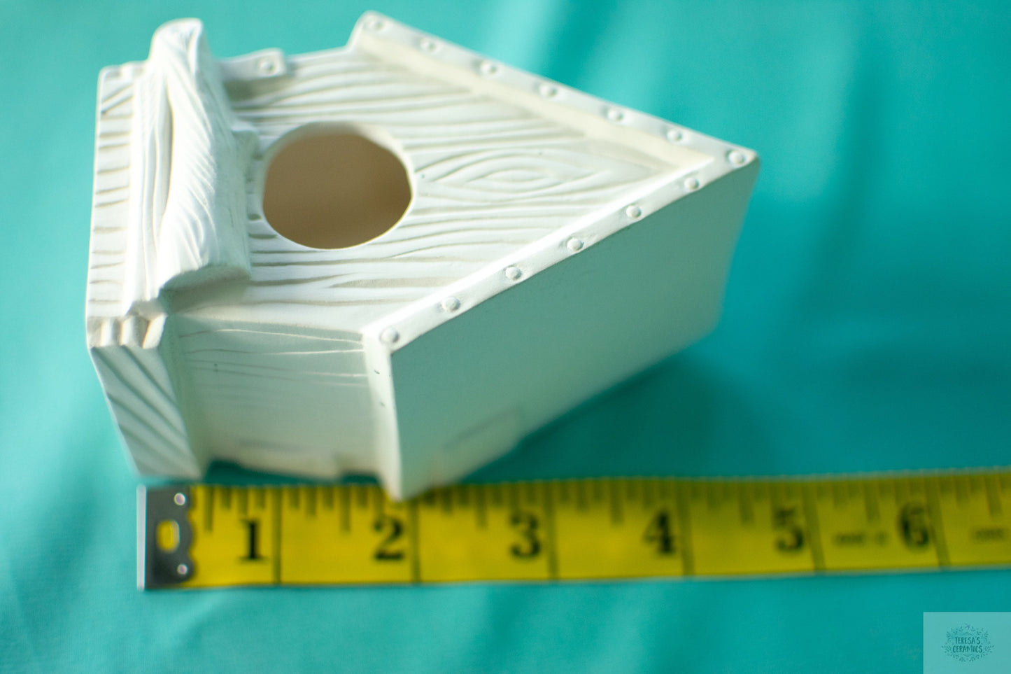 Hand-Paintable Spring Ceramic Birdhouse Kit | DIY Garden Art Project | Unique Outdoor Decor Gift