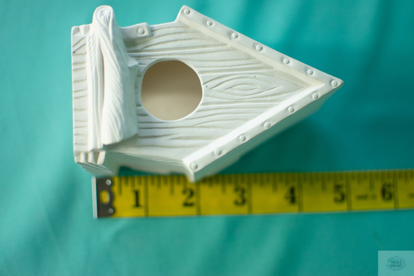 Hand-Paintable Spring Ceramic Birdhouse Kit | DIY Garden Art Project | Unique Outdoor Decor Gift