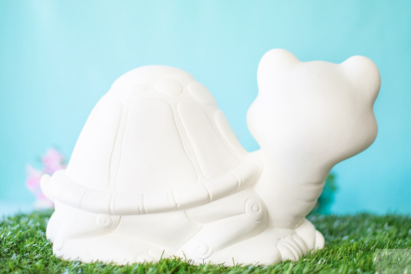 Large Garden Turtles | DIY Ceramic Bisque | Ready To Paint