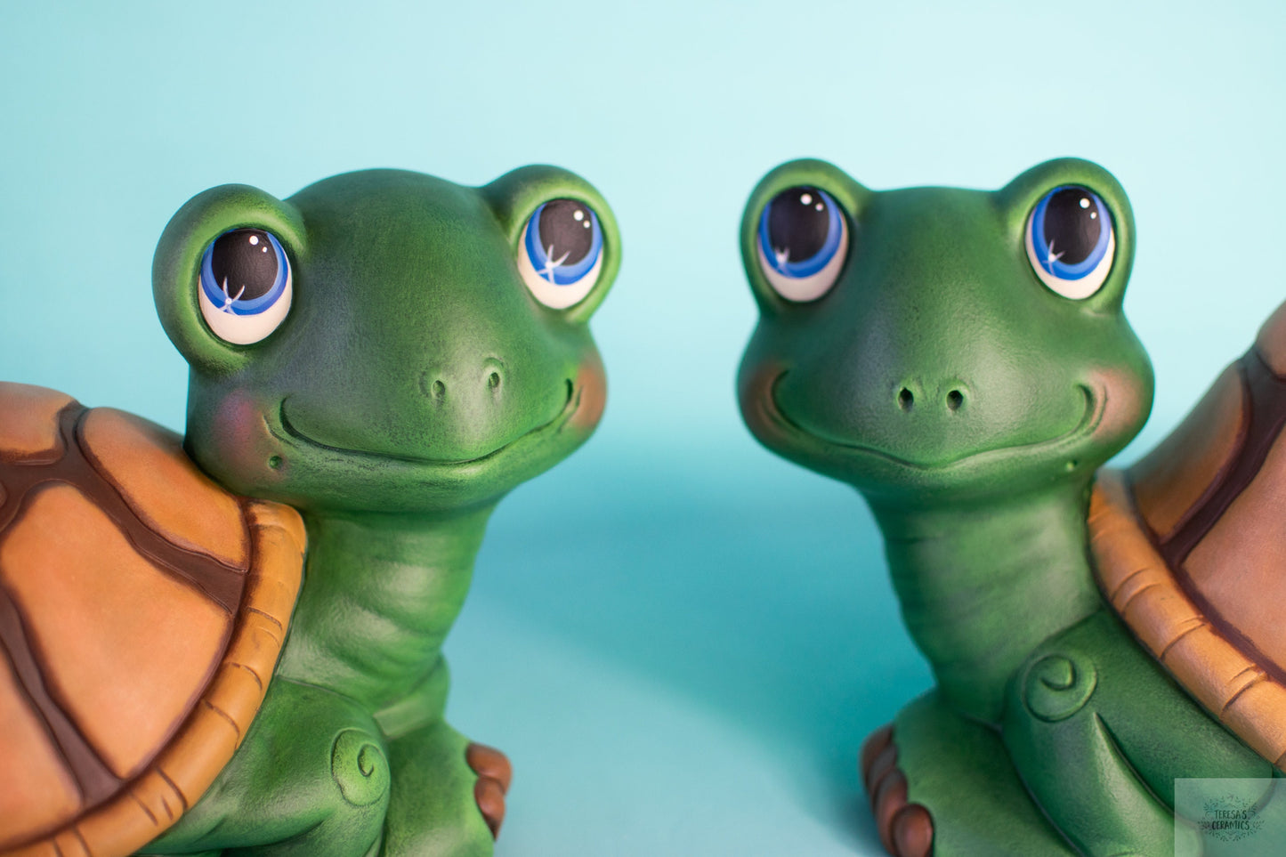 Large Garden Turtles | Ceramic Garden Statues | Tortoise Yard Art | Father's Day Gift | Turtle Lover Gift | Choose Your Style