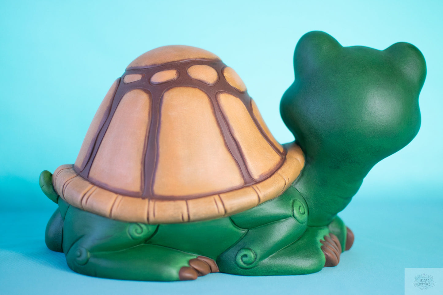 Large Garden Turtles | Ceramic Garden Statues | Tortoise Yard Art | Father's Day Gift | Turtle Lover Gift | Choose Your Style
