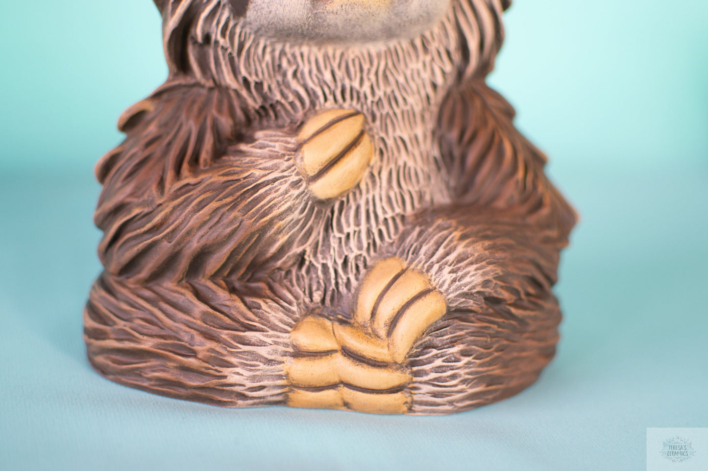 Medium Sized Sloth | Ceramic Garden Sloth | Sloth Yard Decor | Sloth Garden Statue