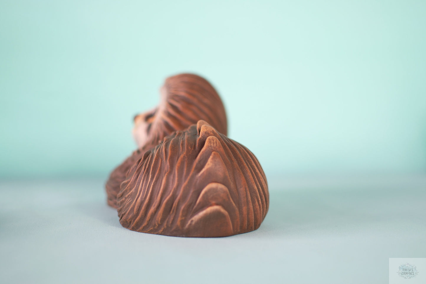 Sleepy Sloth Statue | Ceramic Sloth Decor | Miniature Nursery Decor | Baby Shower Gift Idea