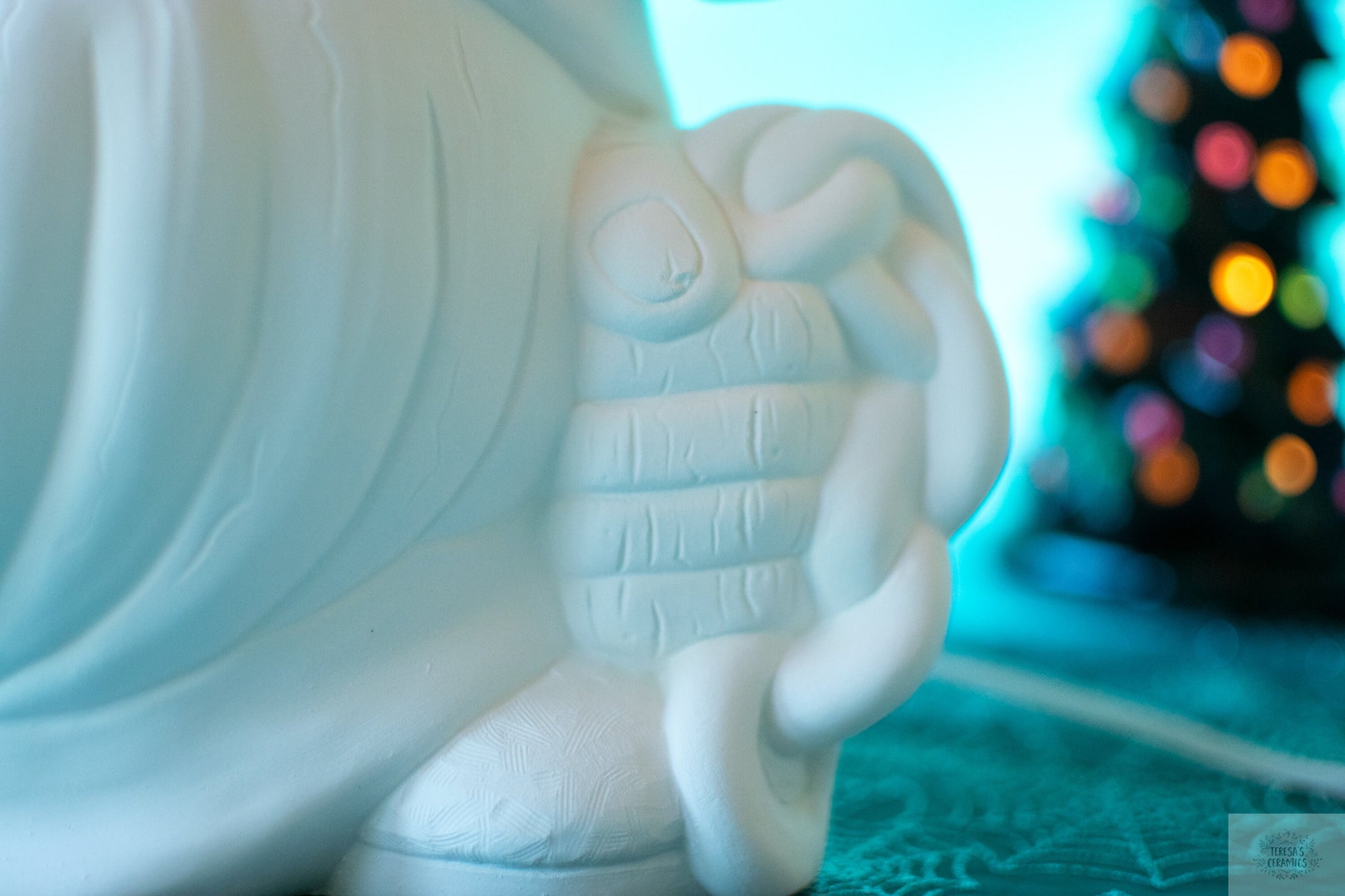 NEW | DIY Bisque Frankenstein | Halloween Gnome Light | Ready To Paint - Teresa's Ceramics