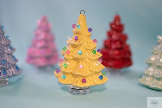 Miniature Easter Tree | Ceramic Christmas Tree | Easter Center Piece